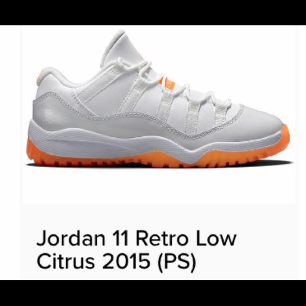 Jordan 11 Retro Low Citrus